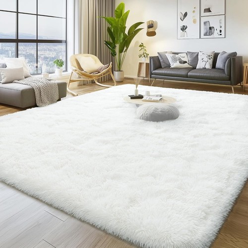 Fluffy area rug 8x10 - rug,